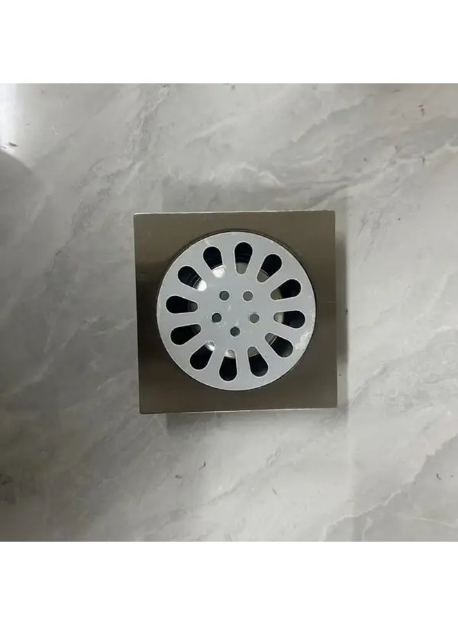 Stainless Steel Shower Drain Cover With Removable Lid Hair Catcher Filter 1pc - Image 5