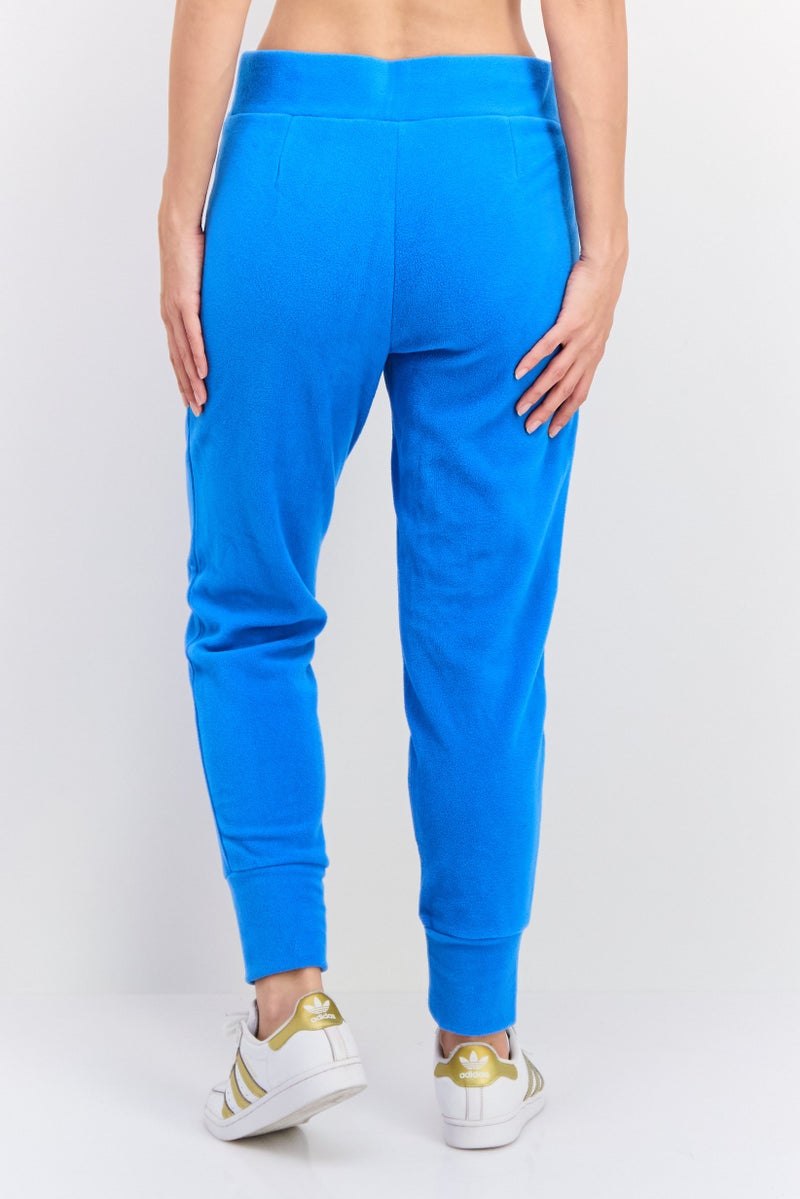 Jones New York Women Regular Fit Textured Jogger Pants, Blue - Image 3