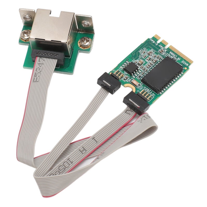 Gigabit Network Card M.2 A+E Key Slot Single RJ45 Port I210AT Chip - IEEE 802.1q VLAN Support Gigabit Ethernet Network Adapter for Industrial Computers - Image 4