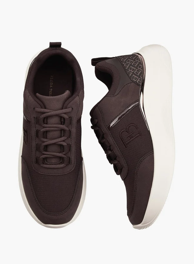 فلورا بيلا من شو إكسبرس Panelled Lace-Up Sneakers