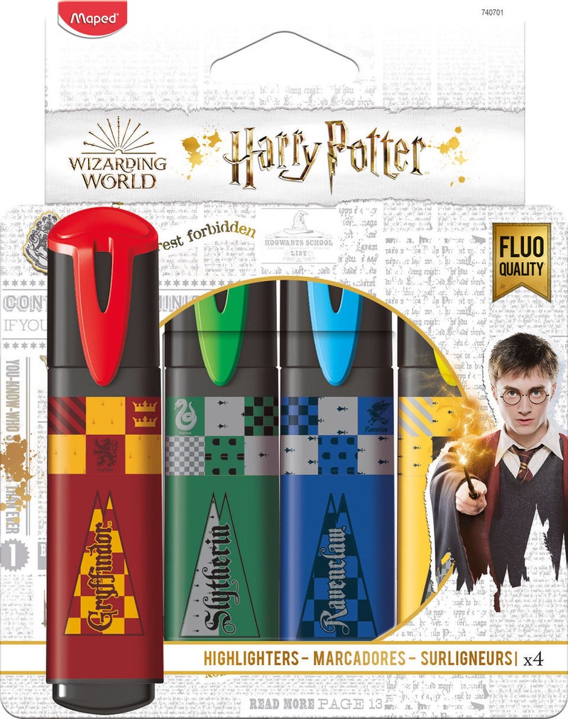 Harry Potter Highlighter Set (4 Colours)