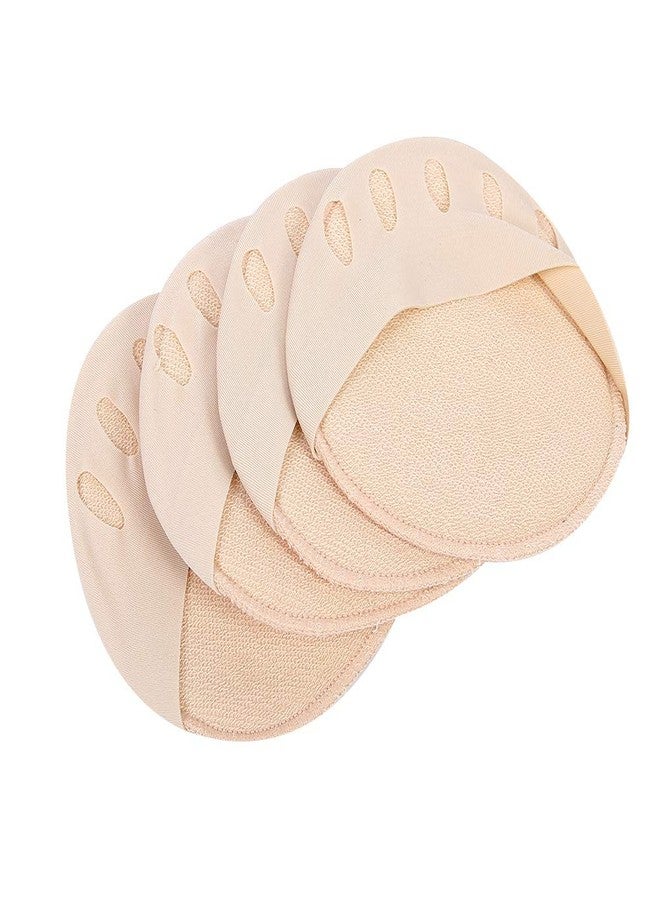 Yctze Forefoot Pad, Yctze 2 Pairs Soft Elastic High Heeled Shoes Forefoot Pad Stress Forefoot Patch (Skin Color) - Image 1