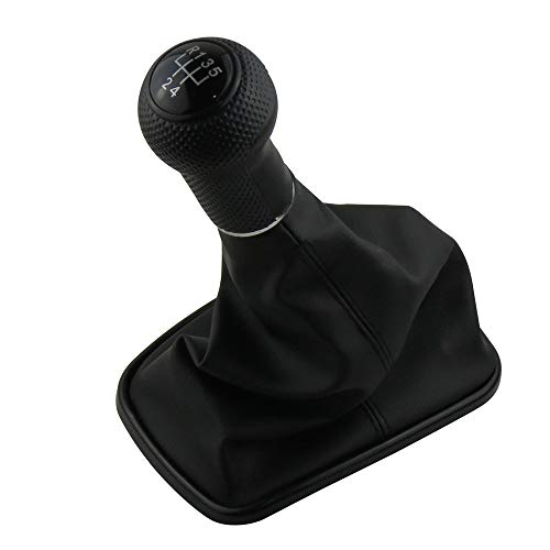 Malcayang 5 Speed Shift Knob Boot Kit for Golf 4 IV MK4 GTI R32 19992004 - Image 1