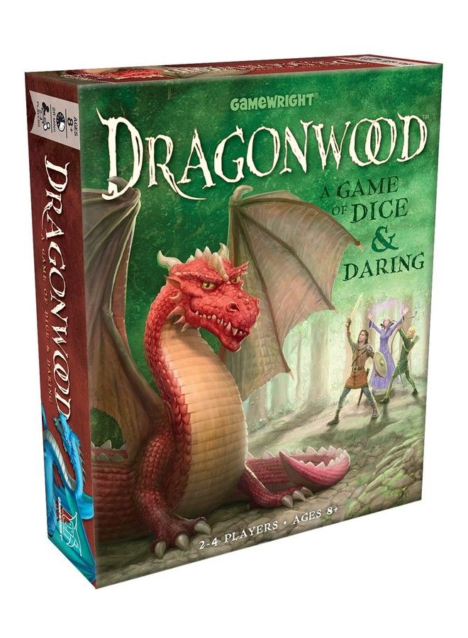 Gamewright Dragonwood A Game Of Dice & Daring Board Game Multi Colored 5" - Image 4