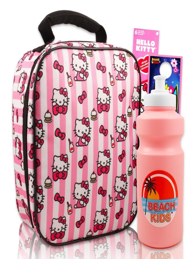 Fast Forward Hello Kitty Lunch Box Set - Bundle of Hello Kitty Lunch Box for Girls, Stickers, More | School Supplies for Kids (Hello Kitty Lunch Bag) - Image 1