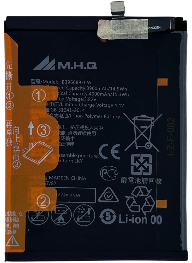 M.H.Q Huawei Mate 9: MHA-L09, MHA-L29, MHA-AL00: HB396689ECW High Quality Battery  - Image 2