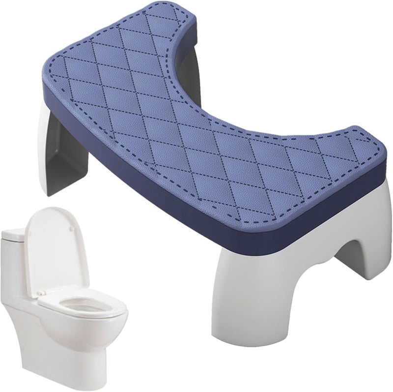 Seafront Seafront Toilet Stool Plastic Portable NonSlip Squat Stool Adult Poop Stool Bathroom Footstool for Easy Storage Toilet Assistance Toilet Stool Foldable Bathroom Squat Stool  - Image 1