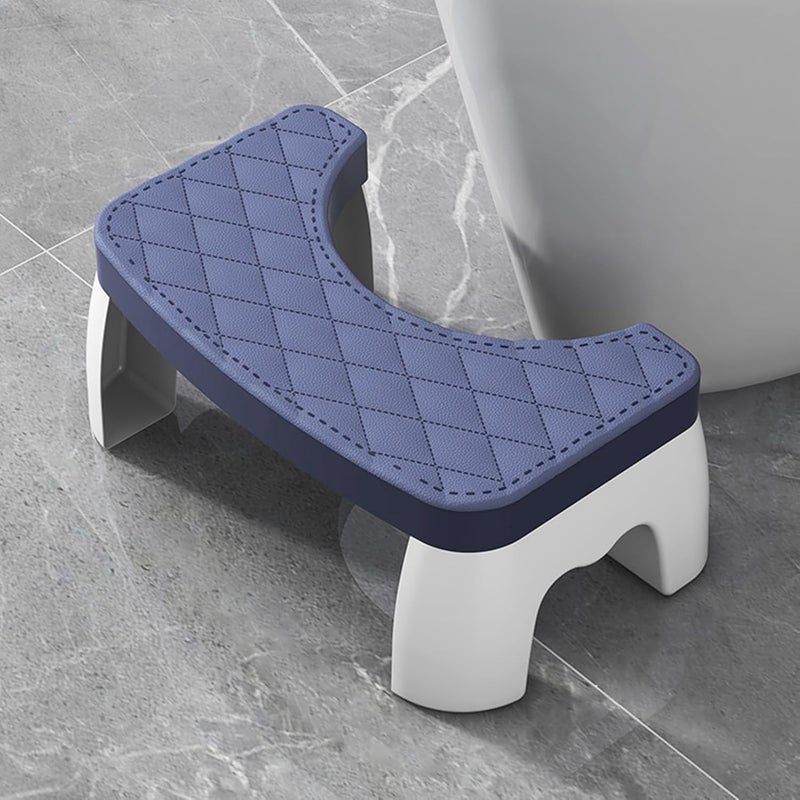 Seafront Seafront Toilet Stool Plastic Portable NonSlip Squat Stool Adult Poop Stool Bathroom Footstool for Easy Storage Toilet Assistance Toilet Stool Foldable Bathroom Squat Stool  - Image 2