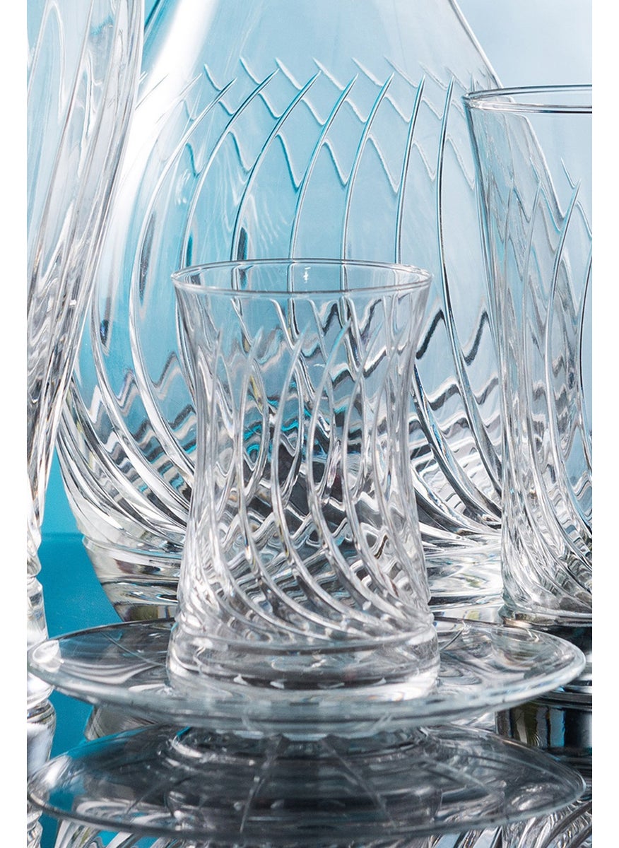 Royal Home - Roya Home Daren Sade 12 Piece Tea Glass Set for 6 People - Image 1