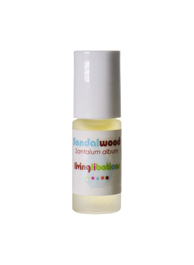 Organic Poetic Pits Roll-On Deodorant | Natural, Wildcrafted, Vegan Clean Beauty (Sandalwood)