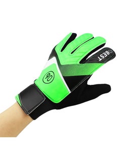 Best Football Glove Goalkeeper Shock-absorbent Wear-resistance Glove Goalkeeper Breathable Adjustable Protective Gear for Children Teens Size 7  - Image 5