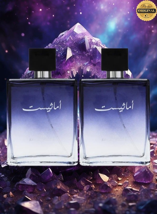 Amethyst 2 Pieces Amethyst Perfume 100ML - Image 1