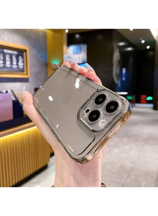 NIBEMINENT Protective TPU Case Cover For iPhone 14, Black - Image 2