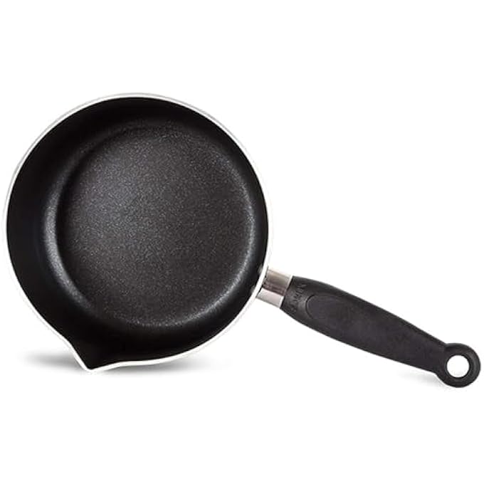 rayihni Sonex Non Stick Milk Pan Teflon Non Stick Coat Even Heat Distribution Easy Pouring With Spout  Ergonomic Handle Ideal As Coffee Pot Tea Pot Milk Pot  A Saucepan Pink 16Cm 15 Liters - Image 3