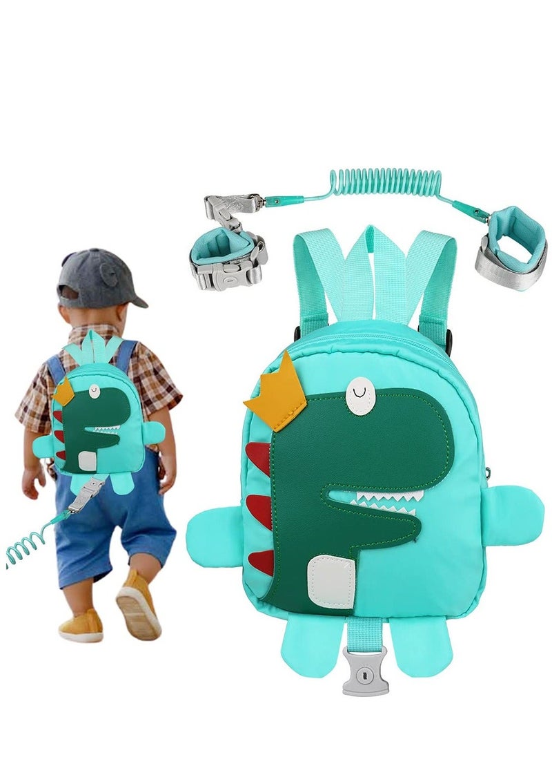 Generic - Toddler Harness Backpack Leash, Dinosaur Backpacks with Anti Lost Wrist Link, Mini Child Leash Wristband Baby Protection for Walking, Keep Kids Close Tether Rein for Boys Aged 1 3 Years - Image 1