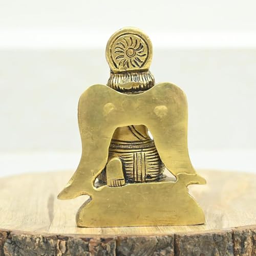 TREE MAISON CORONATING HOMES Brass Garuda Idol | 3.5 Inch | Weight- 360 gram Approx | Lord Garuda Idol for Protection, Strength & Positive Energy | Hindu God of Devotion | Lord Vishnu's Divine Vehicle - Image 4