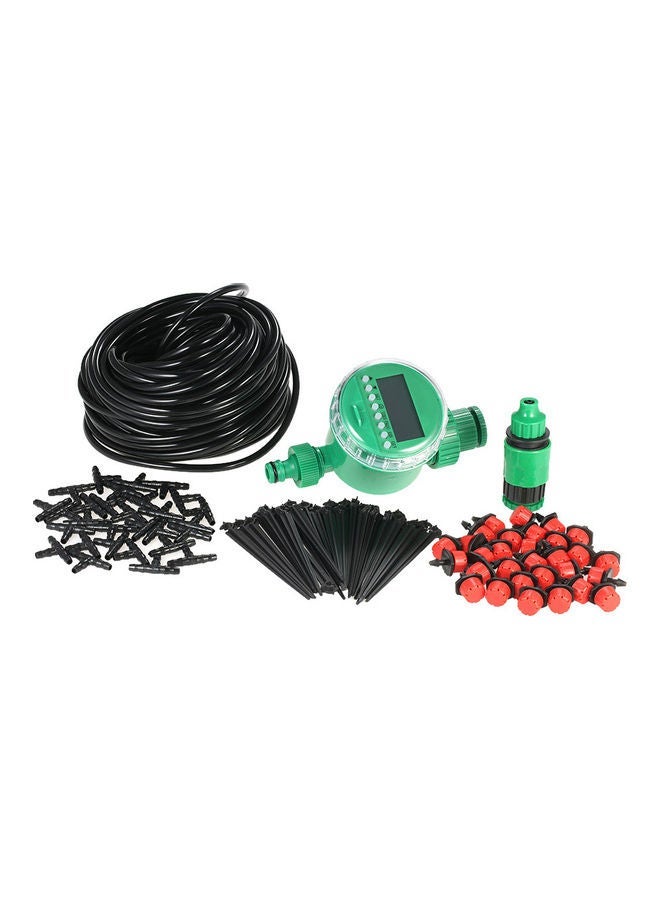 نيبمينينت 79-Piece Micro Drip Irrigation System With Auto Timer Multicolour 1.104kg - Image 1