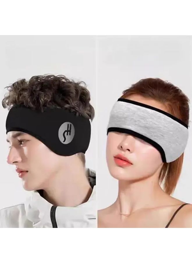 قناع نوم أسود قابل للتعديل عازل للصوت للسفر، نوم مريح مضاد للشخير - Image 2