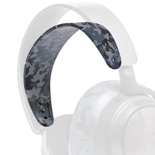 WC HeadbandZ Arctis Nova Upgraded Silicone Headband for Arctis Nova Headsets by Wicked Cushions Enhanced Flexibility Comfort and Style with Matching Earpad Designs Black Camo - Image 1