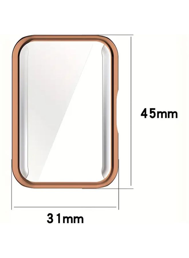 TPU Screen Protector For Samsung Galaxy Fit3 Rose Pink Soft Lightweight Durable - Image 2