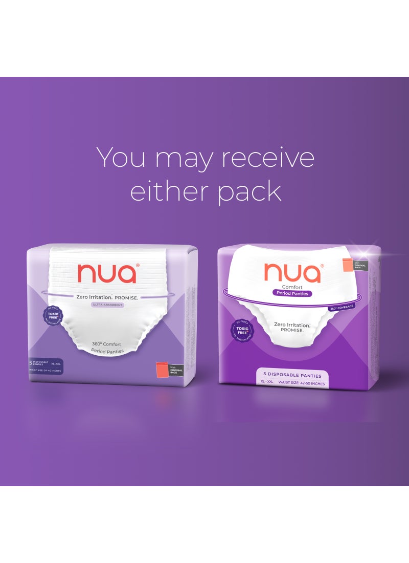 Nua Comfort Period Panties XL-XXL Disposable - Image 3