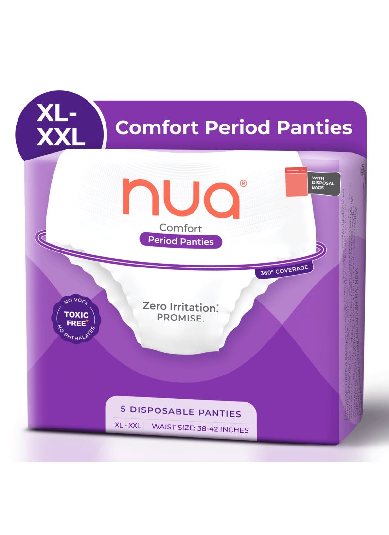 Nua Comfort Period Panties XL-XXL Disposable - Image 1