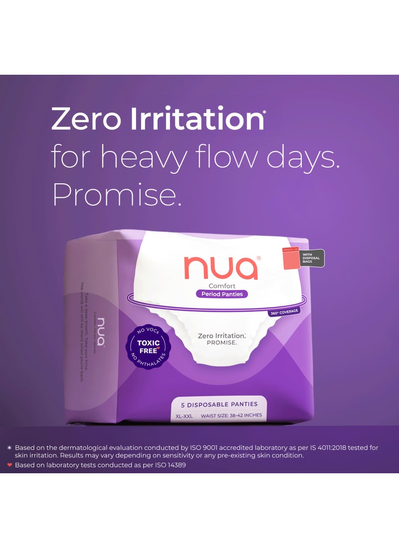 Nua Comfort Period Panties XL-XXL Disposable - Image 2