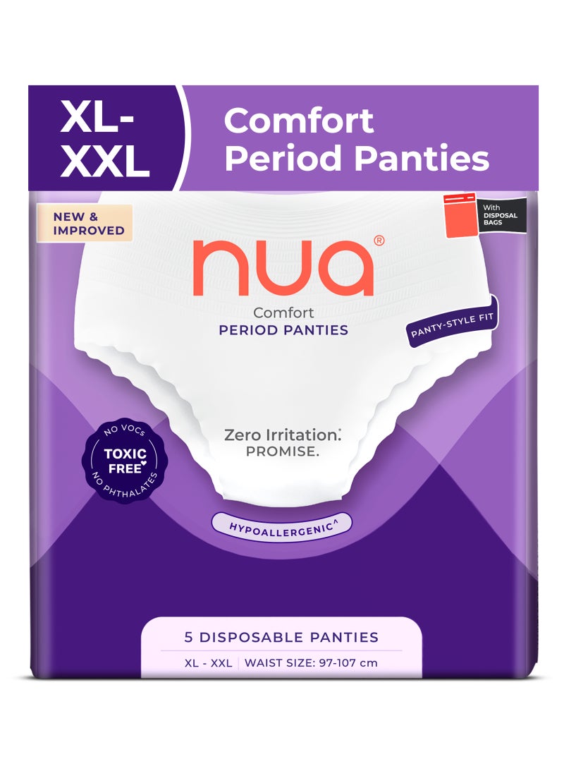 Nua Comfort Disposable Period Panties (XL-XXL) - Image 1