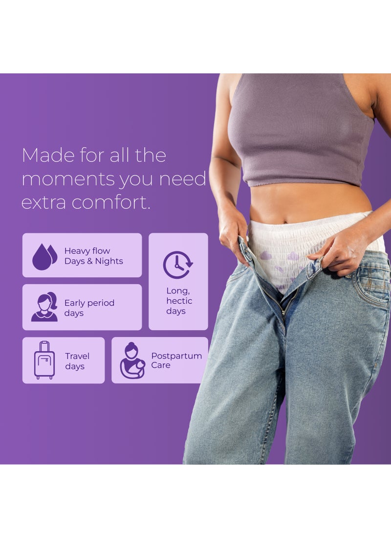 Nua Comfort Disposable Period Panties (XL-XXL) - Image 5