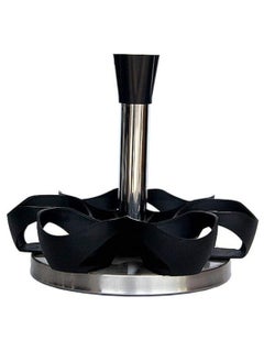 Generic 6-Piece Spice Bottle Set Silver/Black  - Image 3