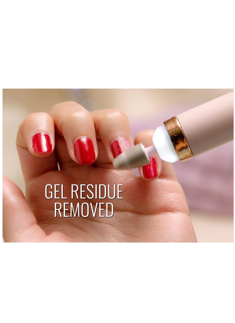 Flawless Salon Nails Kit with Led Light, Electronic Nail File and Full Manicure and Pedicure Tool, Precision Control, Rechargeable and Cordless, Safety, Different Modes - Image 3