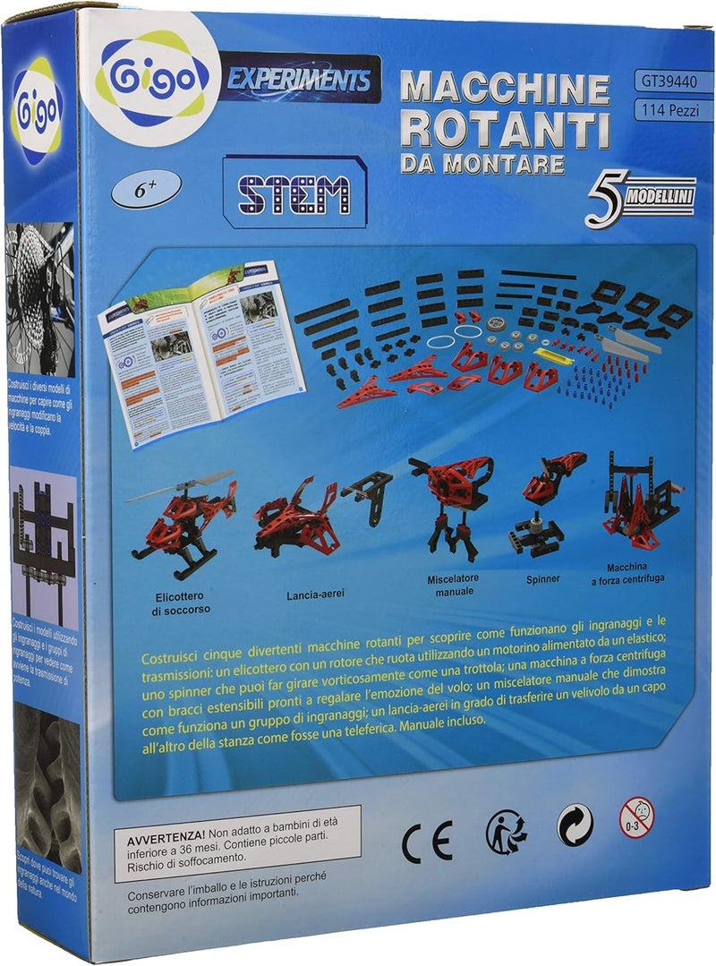 Gigo Engineering Makerspace Geared-Up Gadgets Construction Set - Image 2
