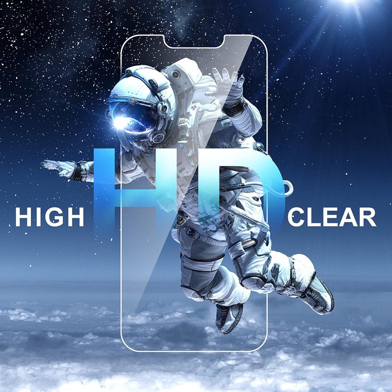 ImpactStrong Shatterproof Tempered Glass Screen Protector for iPhone 13 Pro Max/iPhone 14 Plus [Easy Installation Frame] [Bubble Free] [9H Hardness] [Full Coverage] Case Friendly, 6.7 Inch - (3-Pack) - Image 5