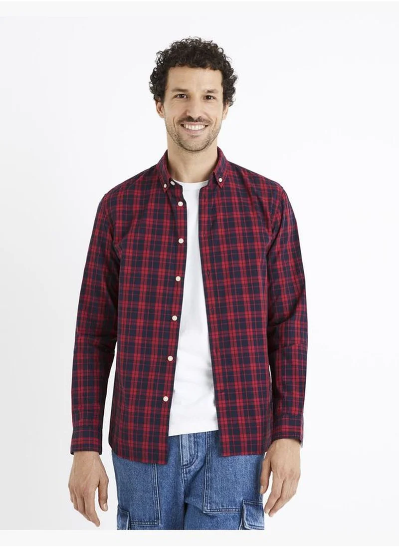 سيليو Celio Casual Shirt - Red