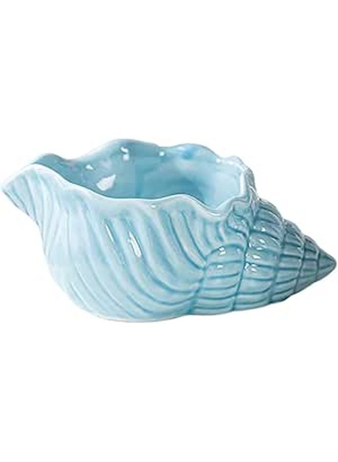 Ceramic Conch Ashtray Nautical Decor for Home Office Bar Indoor Outdoor Use - Image 1