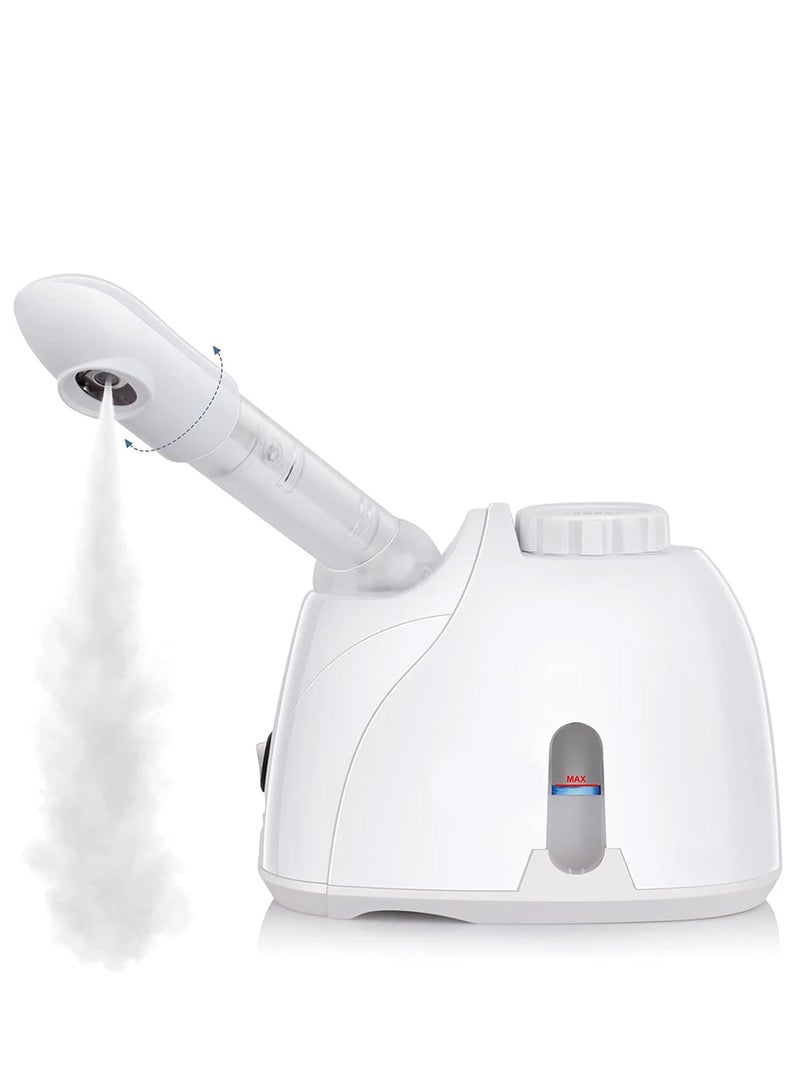 آر اي جهاز بخار للوجه قابل للنقل نانو أيوني مع بخاخ قابل للدوران 360 درجة - Image 1