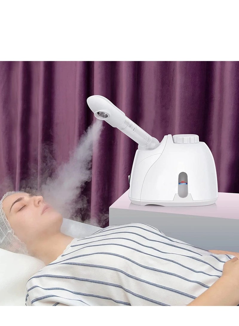 آر اي جهاز بخار للوجه قابل للنقل نانو أيوني مع بخاخ قابل للدوران 360 درجة - Image 3