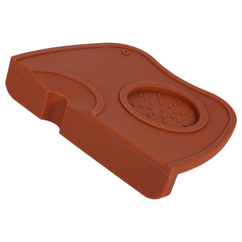 1x Anti slip Espresso Coffee Tamper Tamping Holder Silicone Mat Pad (Coffee) - Image 4