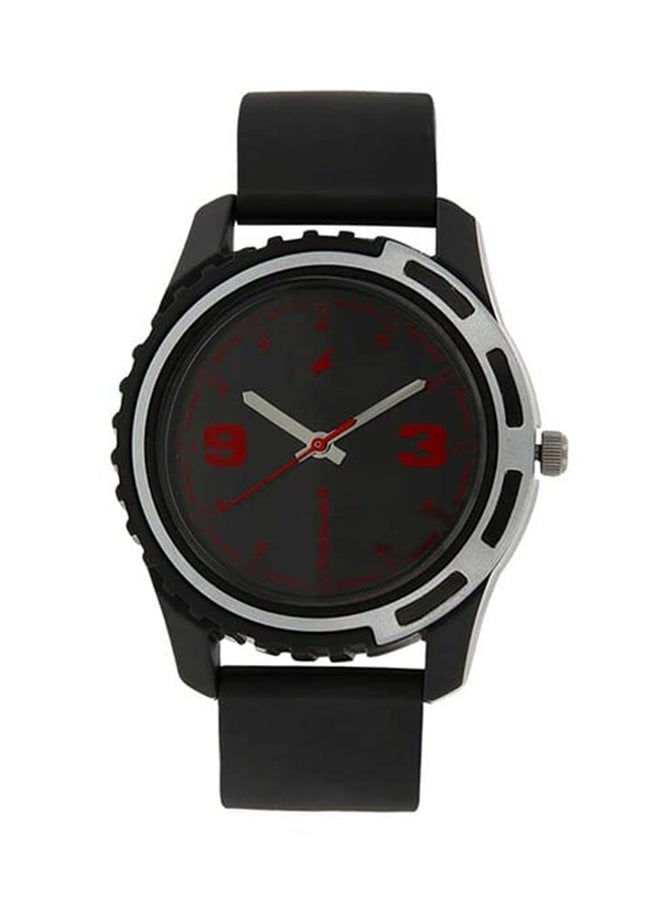 fastrack Black Dial Analog Watch For Men 3114Pp03 - Image 1