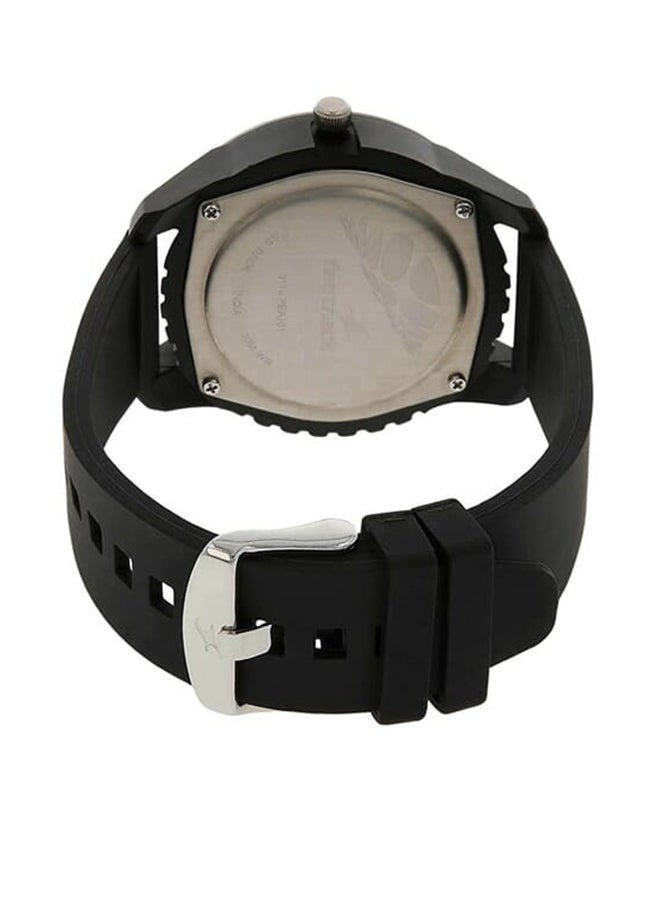 fastrack Black Dial Analog Watch For Men 3114Pp03 - Image 4