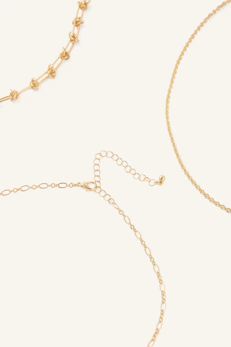 Defacto  Woman 3 Piece Necklace for Women | Best Price UAE