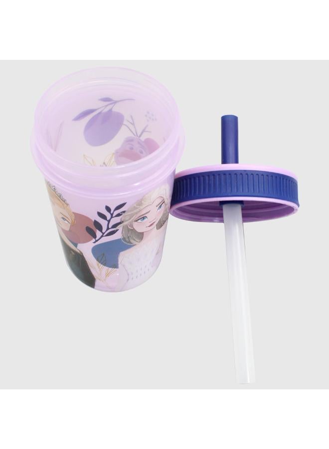 Stor Frozen Leakproof Silicone Straw Tumbler 465 ML - Image 2