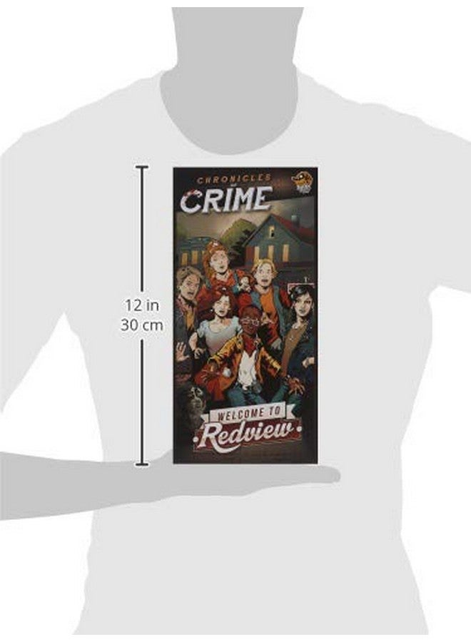 LUCKY DUCK GAMES Chronicles of Crime Welcome to Redview Board Game EXPANSION | Mystery Game | Cooperative Game for Kids and Adults | Ages 12+ | 1-4 Players | Avg. Playtime 60-90 Mins | Made by Lucky Duck Games - Image 3