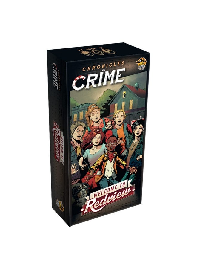 LUCKY DUCK GAMES Chronicles of Crime Welcome to Redview Board Game EXPANSION | Mystery Game | Cooperative Game for Kids and Adults | Ages 12+ | 1-4 Players | Avg. Playtime 60-90 Mins | Made by Lucky Duck Games - Image 1