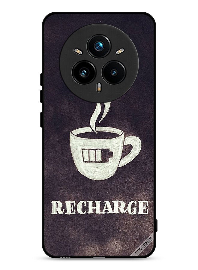 Covernex Realme 14 Pro 5G Protective Case Cover Coffee Recharge