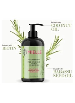 meille Rosemary Mint Complete Hair Kit- Hair Oil 59ml And Shampoo 355ml, and Conditioner 355ml And Hair Masque 340gm  - Image 5