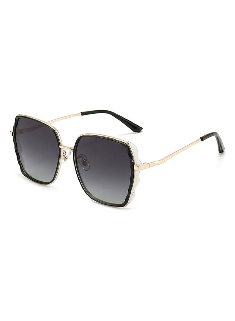LAOONT Women's Sunglass Polarized Lens Hexagon Frame-Stylish design