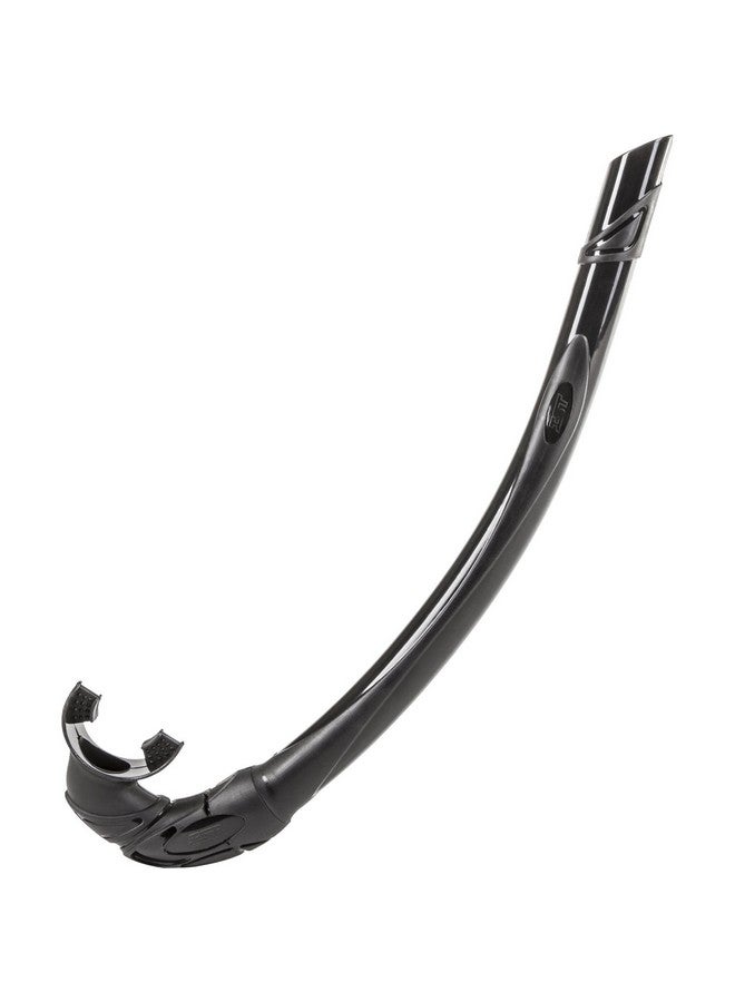 Ist Sn36 Flexible Foldable 100% Silicone Nonpurging Snorkel (Black) - Image 1