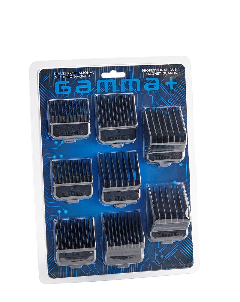 GAMMA+ Professional Dub Magnetic Hair Clipper Guards from 1/16 to 3/4" Premium Neodymium Black - Image 4
