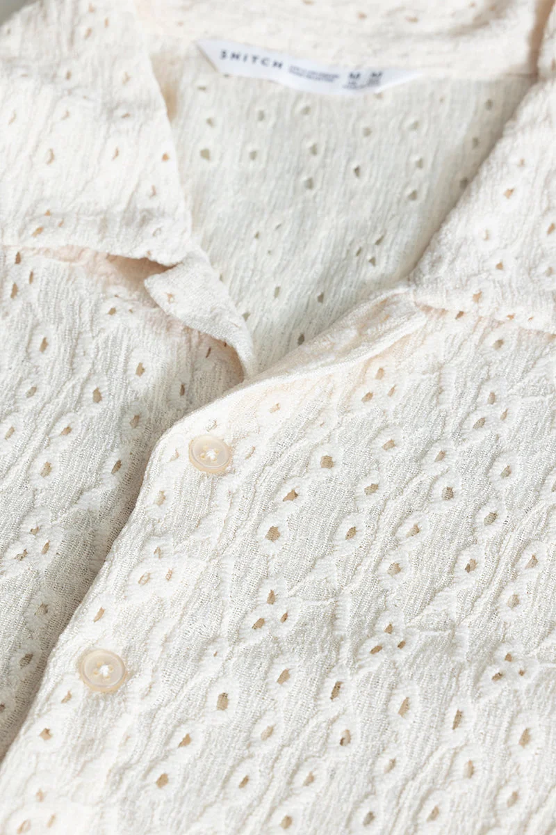 SNITCH Whisper-Soft Cream Shirt